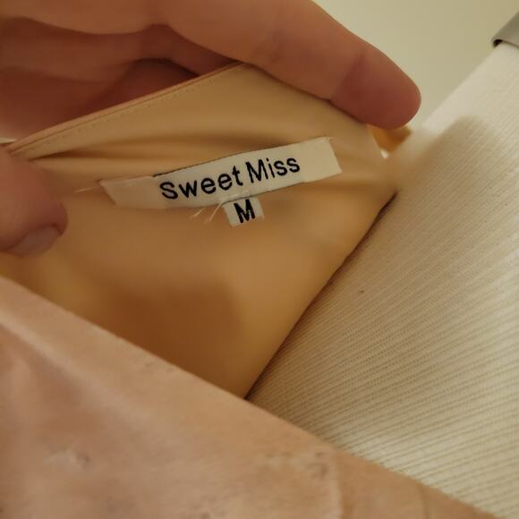 Impressionist Art Print Sheath Dress Sweet Miss Medium Venice Scene Silky - Picture 8 of 8